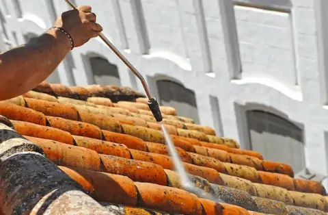 Nettoyage de toitures - Chéronvilliers